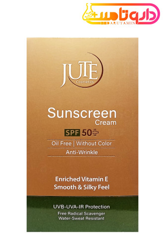 ژوت کرم ضد آفتاب +SPF50 پوست چرب (بی رنگ)